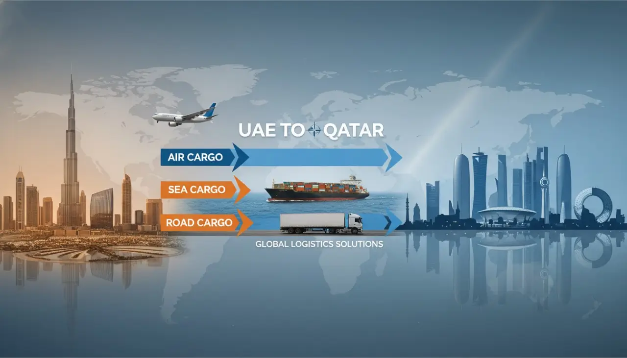 Dubai to Qatar cargo services