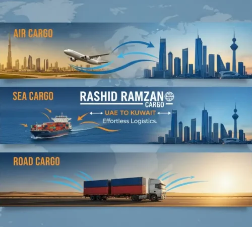 Dubai to Kuwait cargo services by Rashid Ramzan Cargo